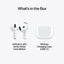 Apple AirPods 4 With ANC Earbuds - USB-C / Bluetooth 5.3 / White