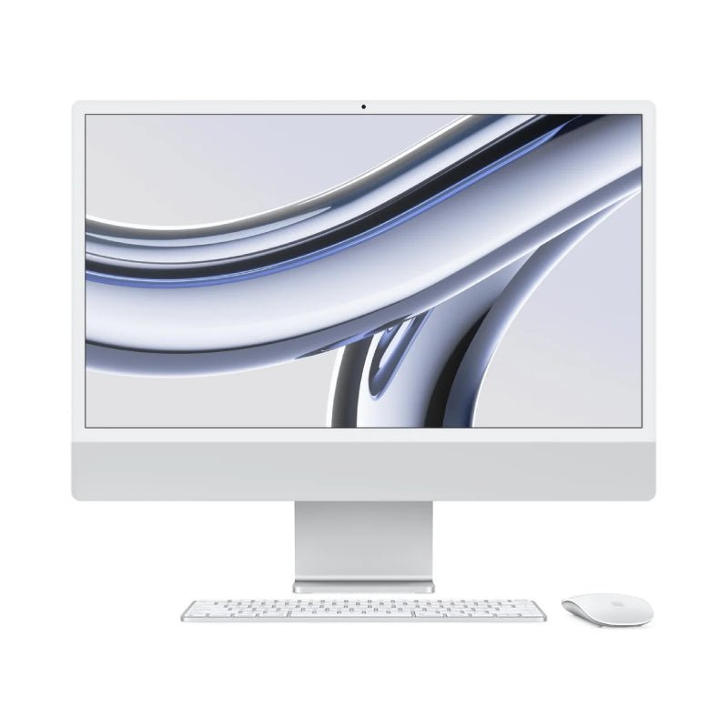 Apple iMac - 24" / M3 / 8-Core CPU / 10-Core GPU / 16 Core Neural Engine / 16GB RAM / 2TB SSD / Arb/Eng / Silver / 1YW