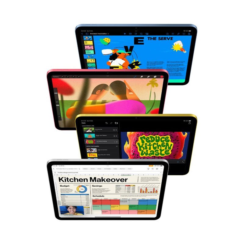 Apple iPad 10th Gen - A14 (2022) / 10.9-inch / 64GB / WiFi / Silver Mobiles & Tablets > Tablets > Offer Zone