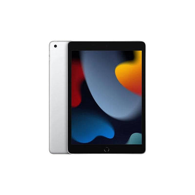 Apple iPad (9th Gen) - A13 Bionic Chip / 64GB / 10.2" Retina / Wi-Fi / Cellular / 1YW / Silver
