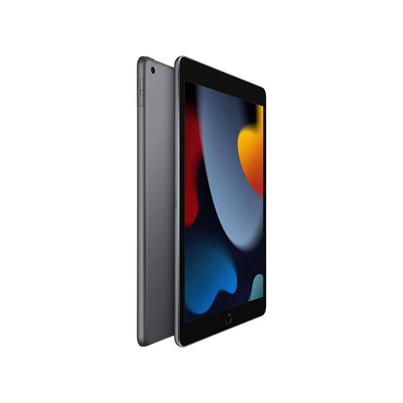 ابل آيباد (لجيل التاسع) - شريحة A13 بيونيك / 64 جيجابايت / 10.2 بوصة ريتنا / واي-فاي / خلوي / ضمان سنة / رمادي سبيس