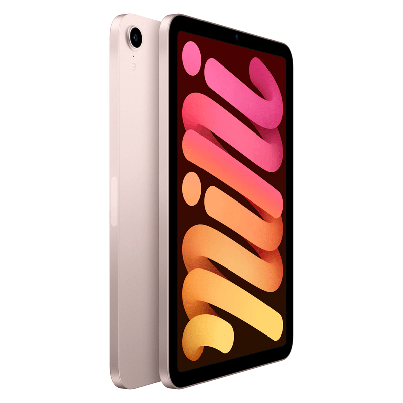 Apple iPad Mini (6th Gen) - A15 Bionic Chip / 64GB / 8.3" Retina / Wi-Fi / 1YW / Pink