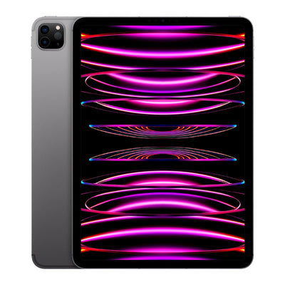 Apple iPad Pro (2022) - M2 Chip 8-Core CPU / 128GB / 11" Retina Display / Wi-Fi / Cellular / 1YW / Space Grey - Tablet