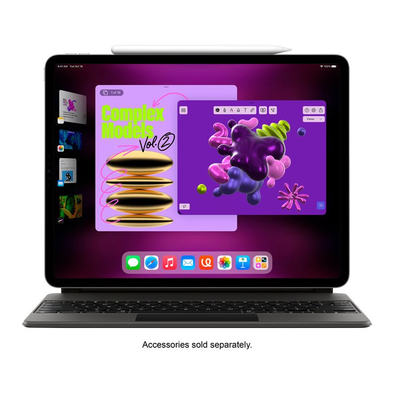 ابل ايباد برو (2022) - M2 Chipكور وحده المعالجة المركزية / 128 جيجابايت / 12.9" Retina XDR شاشة / واي-فاي / ضمان سنة / Space رمادي - تابلت