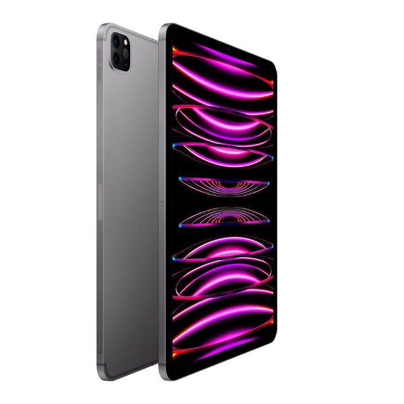 ابل ايباد برو (2022) - M2 Chipكور وحده المعالجة المركزية / 128 جيجابايت / 12.9" Retina XDR شاشة / واي-فاي / ضمان سنة / Space رمادي - تابلت