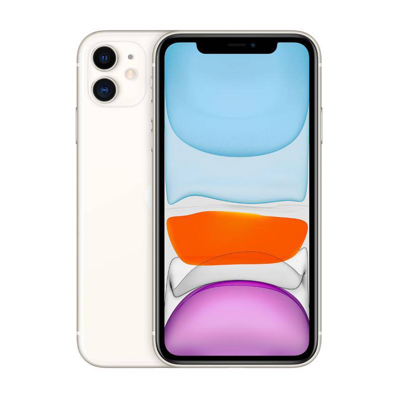 Apple iPhone 11 - 128GB / 6.1" Liquid Retina / Wi-Fi / 4G / White Color - Mobile