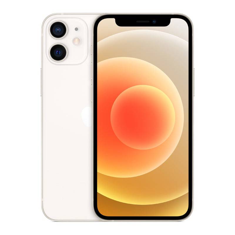 Apple iPhone 12 Mini - 256GB / 5.4" Super Retina XDR / Wi-Fi / 5G / White - Mobile