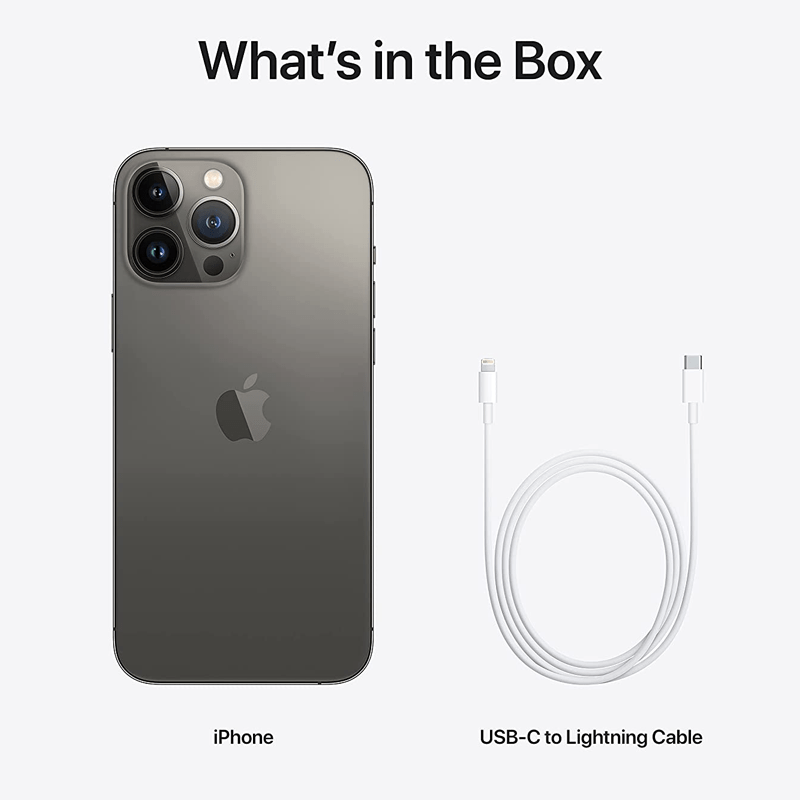Apple iPhone 13 Pro Max - 128GB / 6.7" Super Retina XDR / Wi-Fi / 5G / Graphite - Mobile