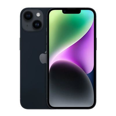 ابل ايفون 14 - 256 جيجابايت / 6.1" سوبر ريتينا XDR / واي-فاي / 5G / ميدنايت - هاتف