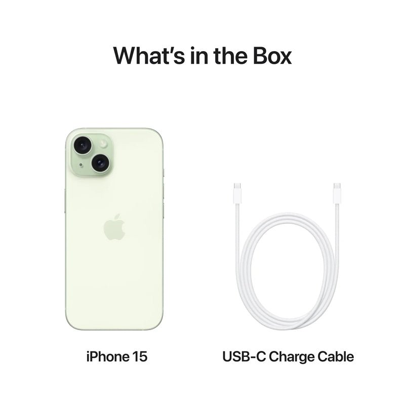 Apple iPhone 15 - 128GB / Green / 5G / 6.1’’ / Middle East Version Mobiles & Tablets > Mobiles