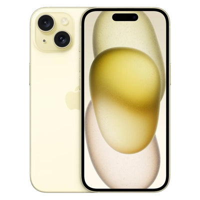 Apple iPhone 15 - 256GB / Yellow / 5G / 6.1’’ Mobiles & Tablets > Mobiles