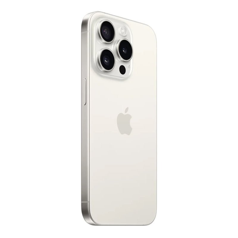 Apple iPhone 15 Pro - 256GB / White Titanium / 5G / 6.1"/ Dual Physical Sim