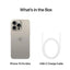 Apple iPhone 15 Pro Max - 256GB / Natural Titanium / 5G / 6.7’’ / Dual Physical SIM Mobiles & Tablets > Mobiles