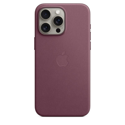 Apple FineWoven Magsafe Case - Apple iPhone 15 Pro Max / Mulberry Accessories > Mobiles & Tablets > Mobiles > Covers &