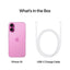 Apple iPhone 16 - 256GB / Pink / 5G / 6.1"