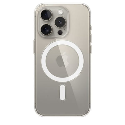 Apple MagSafe Clear Case - Apple iPhone 15 Pro Max / Clear Accessories > Mobiles & Tablets > Mobiles > Covers & Cases