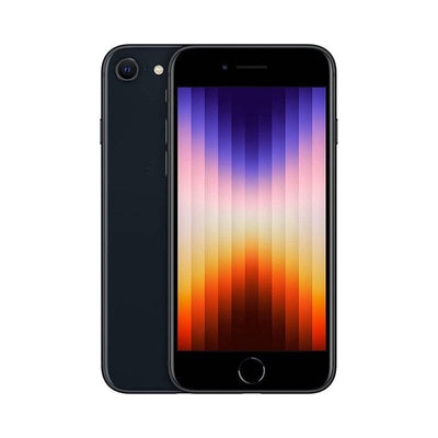 Apple iPhone SE 3 Gen - 128GB / 4.7" Retina / Wi-Fi / 5G / Black Color - Mobile