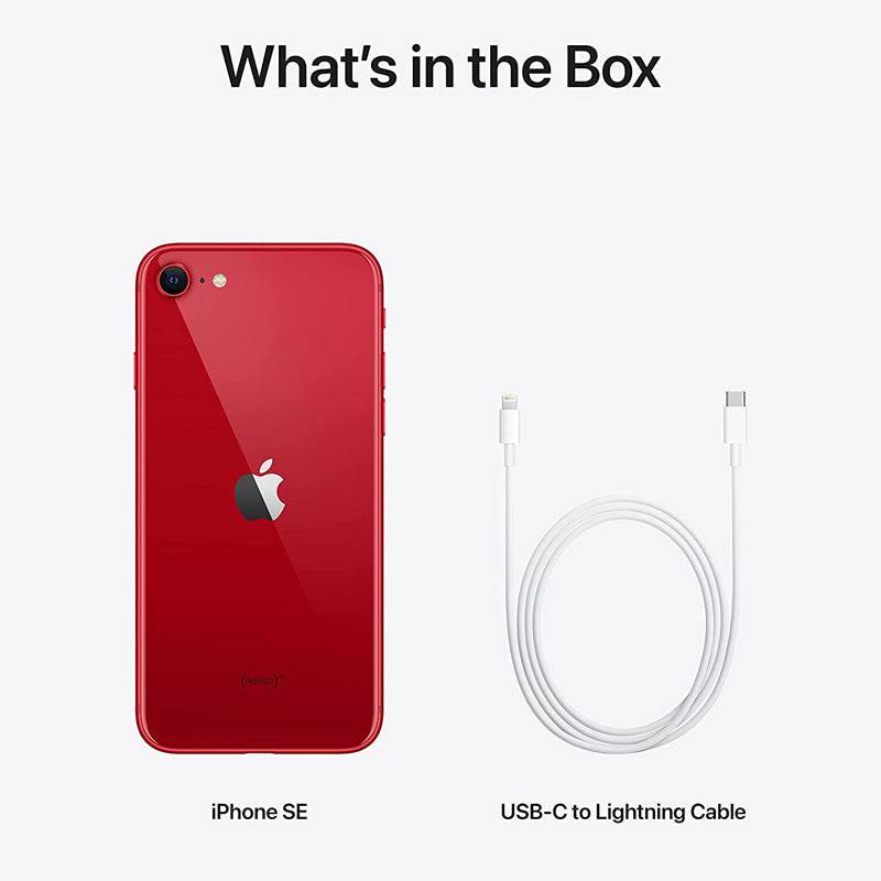 ابل ايفون SE الجيل الثالث - 128 جيجابايت / 4.7 بوصة ريتنا / واي-فاي / 5G / لون المنتج أحمر - هاتف
