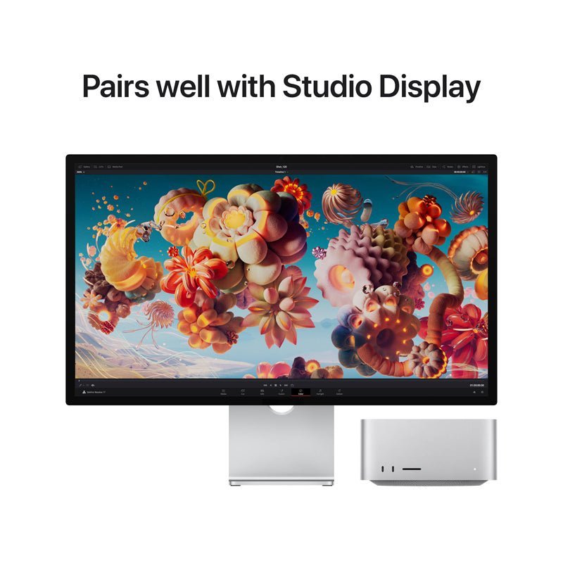 Apple Mac Studio - M1 Max / 10-Core CPU / 24-Core GPU / 32GB RAM / 512GB SSD / + Apple Studio Display Standard Glass / 27" 5K - Bundle Offer