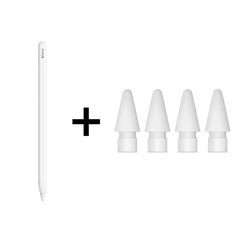 Apple Pencil 2nd Generation - Stylus / Bluetooth + Apple Pencil Tips 4 Pcs - Bundle Offer