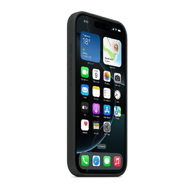Apple Silicone Case with MagSafe - Apple iPhone 16 Pro / Black Accessories > Mobiles & Tablets > Mobiles > Covers &