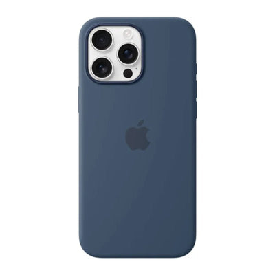 Apple Silicone Case with MagSafe - Apple iPhone 16 Pro / Denim Accessories > Mobiles & Tablets > Mobiles > Covers &