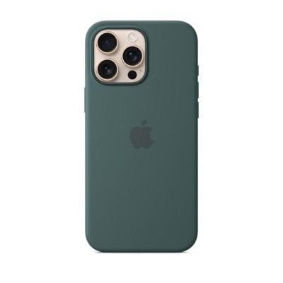 Apple Silicone Case with MagSafe - Apple iPhone 16 Pro Max / Lake Green Accessories > Mobiles & Tablets > Mobiles >
