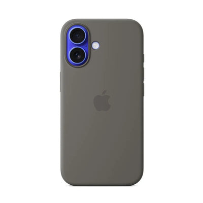 Apple Silicone Case with MagSafe - Apple iPhone 16 / Stone Gray Accessories > Mobiles & Tablets > Mobiles > Covers &