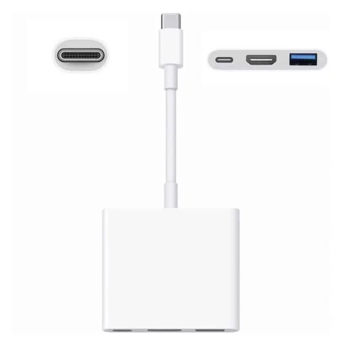 Apple USB-C Digital AV Multiport Adapter - White