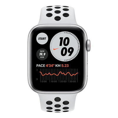 Apple Watch Nike SE with Sport Band - LTPO OLED / 44mm / Bluetooth / Wi-Fi / Black Nike Smart Watches