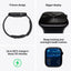 Apple Watch Series 10 with Sport Band - LTPO OLED / 64GB / 42mm / Medium/Large / Bluetooth / Wi-Fi / Cellular / Jet