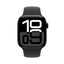 Apple Watch Series 10 with Sport Band - LTPO OLED / 64GB / 42mm / Medium/Large / Bluetooth / Wi-Fi / Cellular / Jet