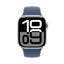 Apple Watch Series 10 with Sport Band - LTPO OLED / 64GB / 42mm / Small/Medium / Bluetooth / Wi-Fi / Cellular / Denim