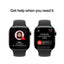 Apple Watch Series 10 with Sport Band - LTPO OLED / 64GB / 42mm / Small/Medium / Bluetooth / Wi-Fi / Cellular / Slate