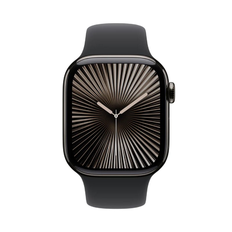 Apple Watch Series 10 with Sport Band - LTPO OLED / 64GB / 42mm / Small/Medium / Bluetooth / Wi-Fi / Cellular / Slate
