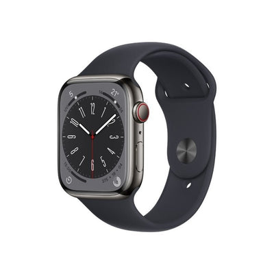 Apple Watch Series 8 - OLED / 32GB / 45mm / Bluetooth / Wi-Fi / Cellular / Midnight