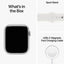 Apple Watch Series 8 - OLED / 32GB / 41mm / Bluetooth / Wi-Fi / Silver Smart Watches