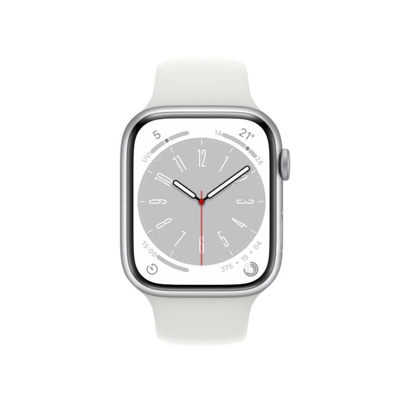 Apple Watch Series 8 - OLED / 32GB / 41mm / Bluetooth / Wi-Fi / Silver Smart Watches