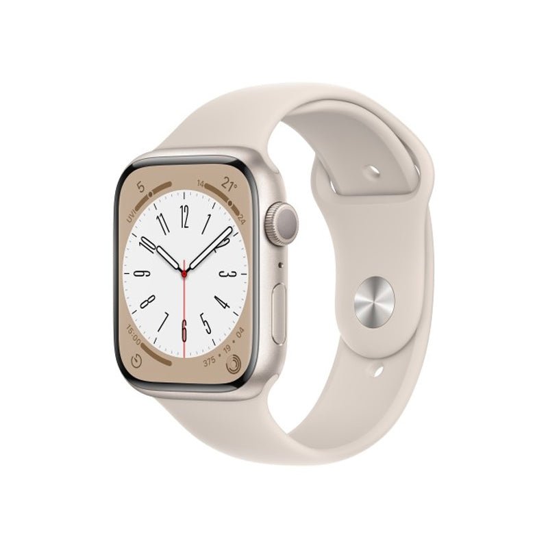 Apple Watch Series 8 - OLED / 32GB / 41mm / Bluetooth / Wi-Fi / Starlight Smart Watches > Offer Zone