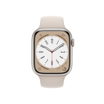 Apple Watch Series 8 - OLED / 32GB / 41mm / Bluetooth / Wi-Fi / Starlight Smart Watches > Offer Zone