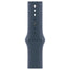 Apple Watch Series 9 with Sport Band - LTPO OLED / 64GB / 41mm / Medium/Large / Bluetooth / Wi-Fi / Storm Blue Smart