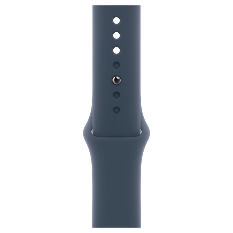 Apple Watch Series 9 with Sport Band - LTPO OLED / 64GB / 41mm / Small/Medium / Bluetooth / Wi-Fi / Cellular / Storm Blue