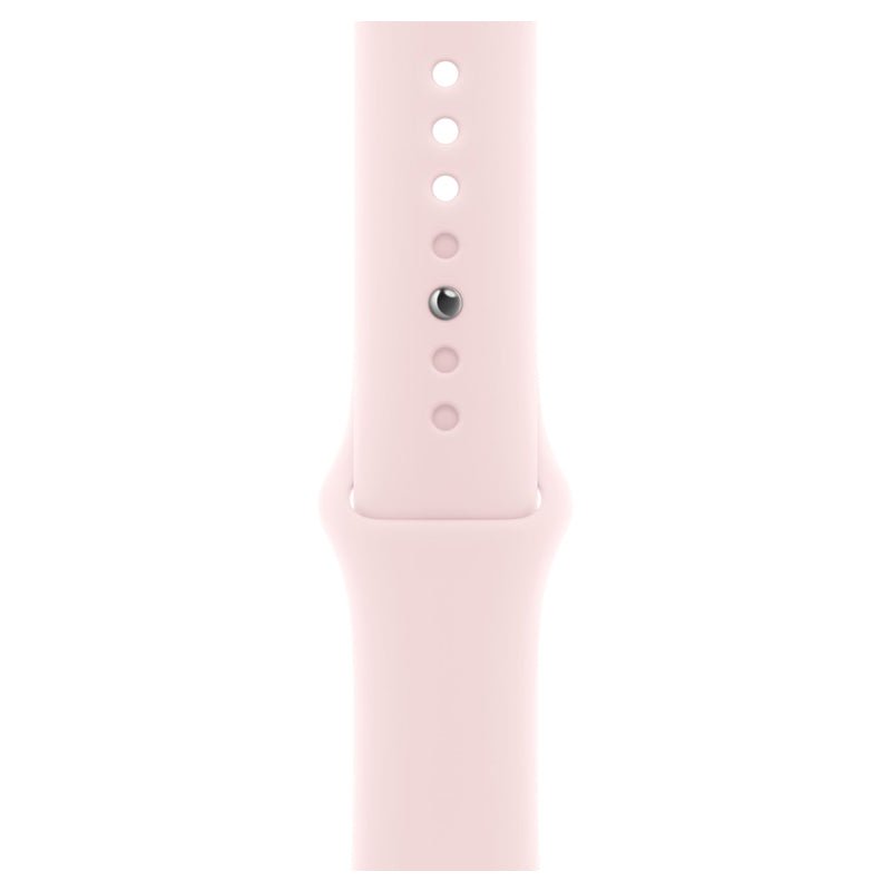 ابل ساعة الإصدار 9 مع الرياضة باند - LTPO OLED / 64 جيجابايت / 45 مم / متوسط/ كبير / بلوتوث / واي-فاي / خلوي  ضوء /