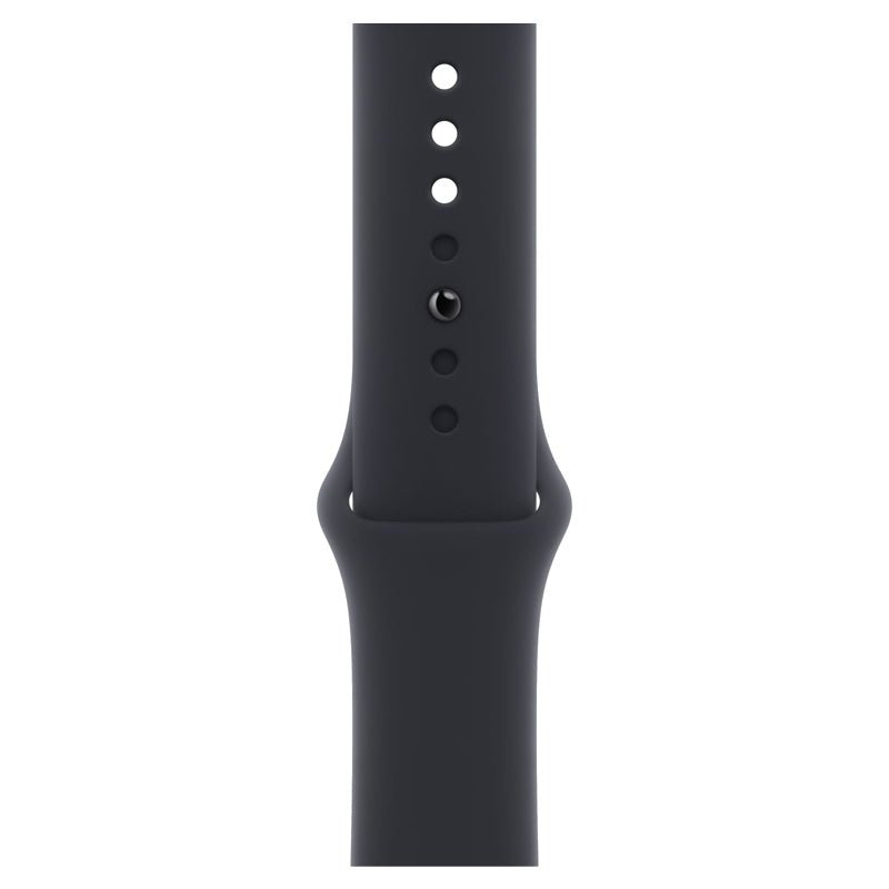 Apple Watch Series 9 with Sport Band - LTPO OLED / 64GB / 45mm / Medium/Large / Bluetooth / Wi-Fi / Midnight Smart