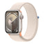 Apple Watch Series 9 with Sport Loop - LTPO OLED / 64GB / 41mm / Bluetooth / Wi-Fi / Starlight