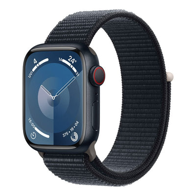 Apple Watch Series 9 with Sport Loop - LTPO OLED / 45mm / Wi-Fi / Cellular / Midnight Smart Watches