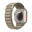 Apple Watch Ultra 2 - LTPO OLED / 64GB / 49mm / Bluetooth / Wi-Fi / Cellular / Large / Titanium Olive Alpine Loop Smart