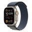 Apple Watch Ultra 2 - LTPO OLED / 64GB / 49mm / Bluetooth / Wi-Fi / Cellular / Medium / Titanium Blue Alpine Loop