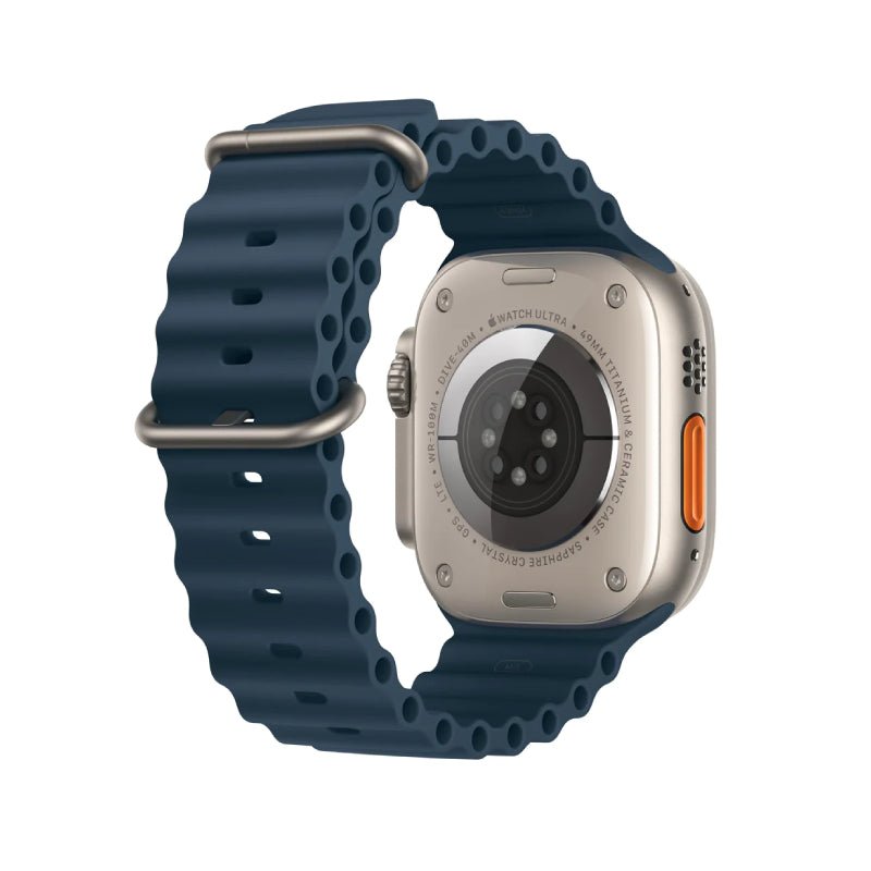 Apple Watch Ultra 2 - LTPO OLED / 64GB / 49mm / Bluetooth / Wi-Fi / Cellular / Titanium Blue Ocean Band Smart Watches