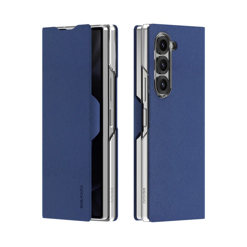 Araree Bonnet Diary Flip Case -  Samsung Galaxy Z Fold 6 / Blue